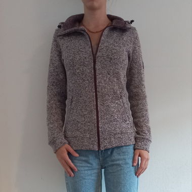 Faserpelz Bordeauxrot - Mc Kinley