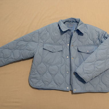 Quilted Blue Jacket