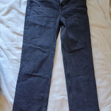 High waist straight leg jeans 