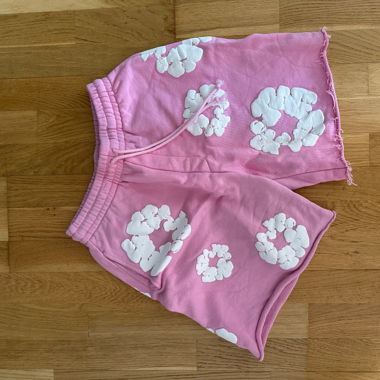 Shorts Denim Tears Rosa