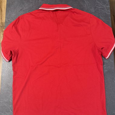 Michael Kors rotes Poloshirt