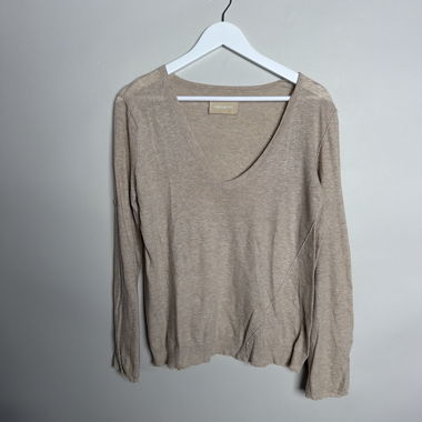 Top Zara & Voltaire a maniche lunghe