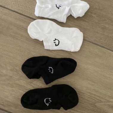 Lot de 2 paires de chaussettes courtes non portées