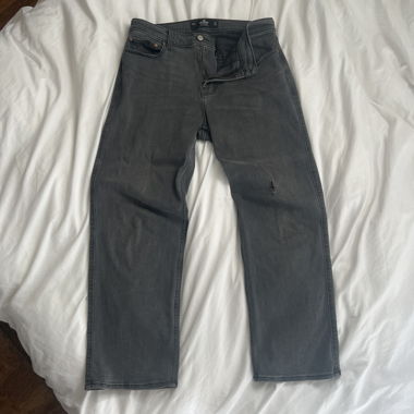 Hollister schwarze Jeans Baggy Fit