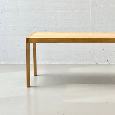 Table à manger avec extrémités extensibles d'Italie, années 1970