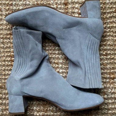 Aquazzura Ankle Boot "Saint Honore 50" 39 grau