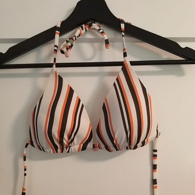 Bikinioberteil gestreift