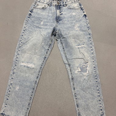 FB Sister Mom Fit Jeans hellblau M