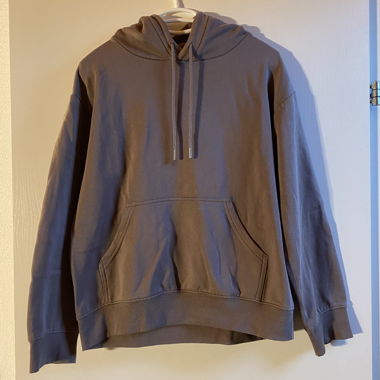 Brown hoodie, size XS
