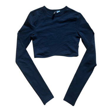 Long sleeve crop top