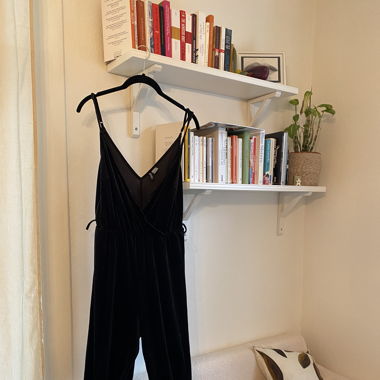 Samt Jumpsuit