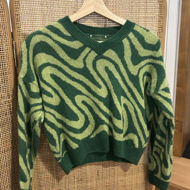 Pull vert 