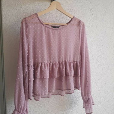 Pinke Bluse