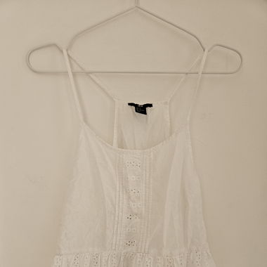 Cute white top, boho