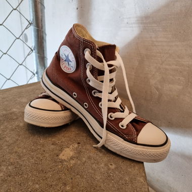 Converse All Star High-Top Sneaker marrone