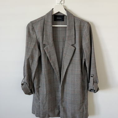 Blazer a quadri Stradivarius