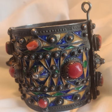 Bracelet manchette ancien berbère