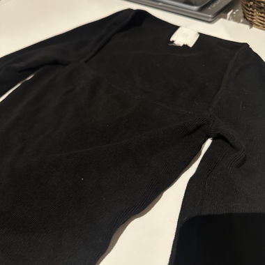 Black H&M Long-Sleeve Shirt