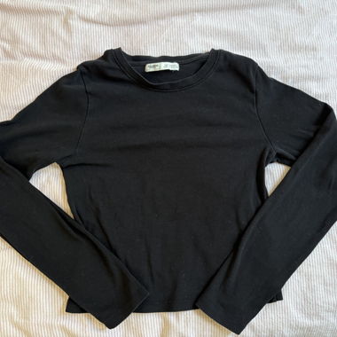 Top nero Pull&Bear