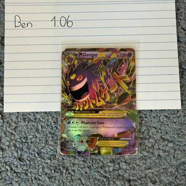 Méga Gengar EX 2018