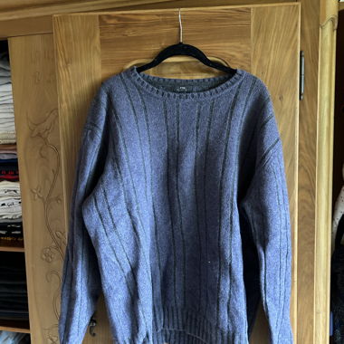 Purple Grandpa Sweater