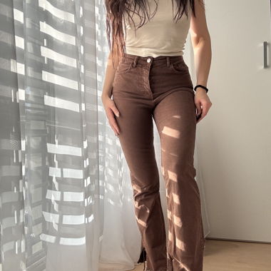 stradivarius flare jeans