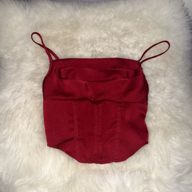 Red Spaghetti Strap Top