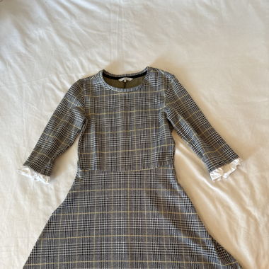 Kariertes Kleid