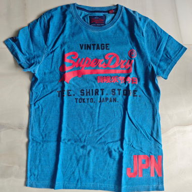 SuperDry blue vintage graphic T-shirt XL