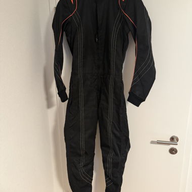 Tuta kart nera Alpinestars taglia 44