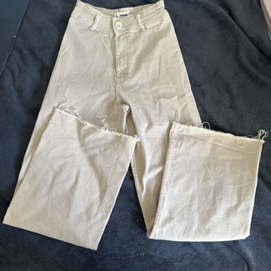 Beige Denim Pants EU 34