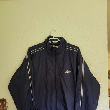 Vintage Umbro Windbreaker – Navy Blue