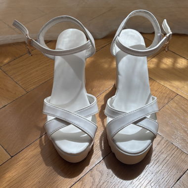 Platform Sandals with Ankle Strap