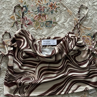 Bershka Printed Top
