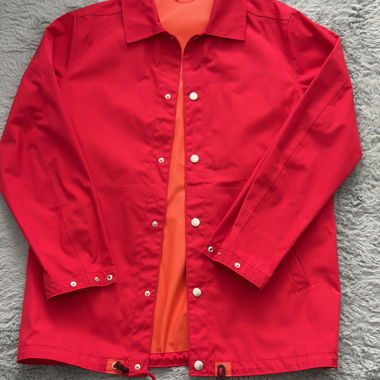 Red lightweight jacket
