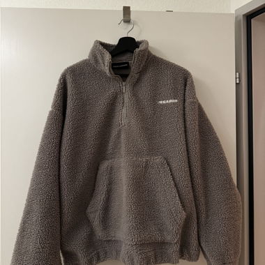 Pegador Teddy Halfzip Sweater Grigio S