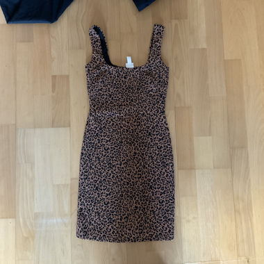 Robe léopard H&M XS
