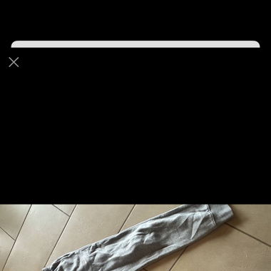 Jogging gris nike 