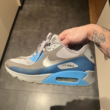 Nike Airmax 90 Hyperfused Blau/Silber