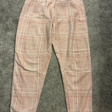 Pantaloni del pigiama a quadri rosa