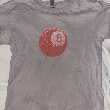 Pink T-shirt von in Print we Trust 