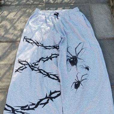 spider sweatpants