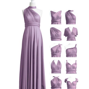 Abito Infinity color Malva