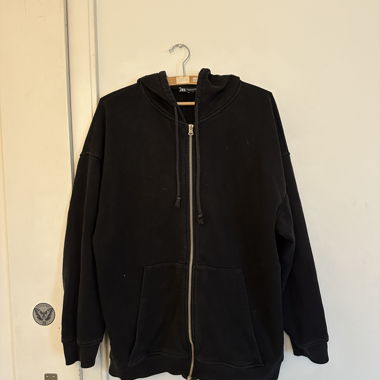 Black sweater jacket
