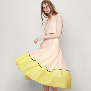 Maje Mesh Kleid, Sommerkleid / Tea dress
