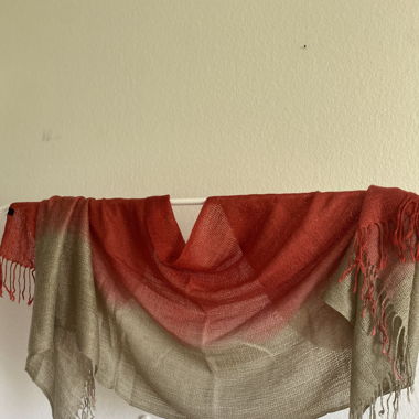 Beige-rosa Schal