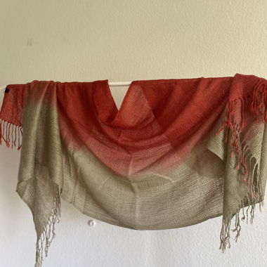 Beige-rosa Schal