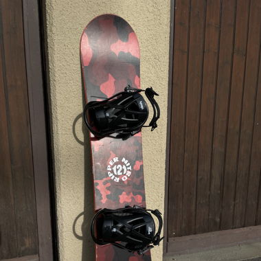 Snowboard-Set Nitro plus Bindung Grösse 121cm