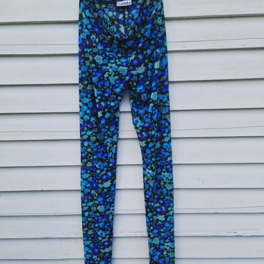 GANNI Floral Leggings