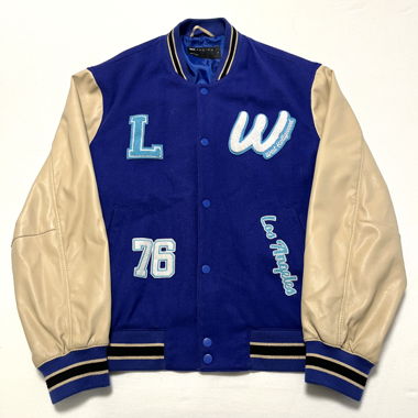 College Jacket Blue/Beige